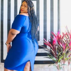 "It's blue to you" dress